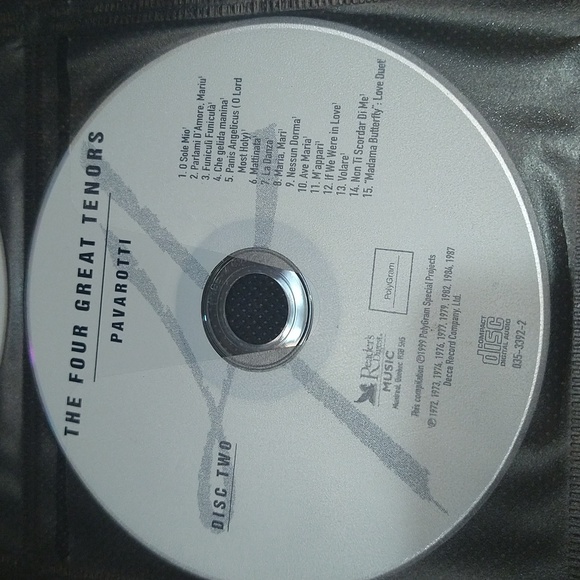 The Four Great Tenors collection CD music - Picture 2 of 11